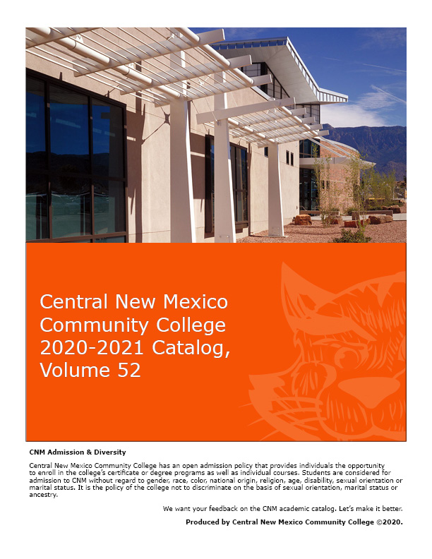 Central New Mexico Community College Acalog ACMS™